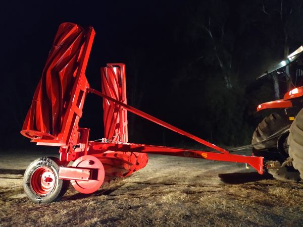 Rolador cultivos de cobertura / cultivos de servicio 8.00 m - Cuchillas helicoidales