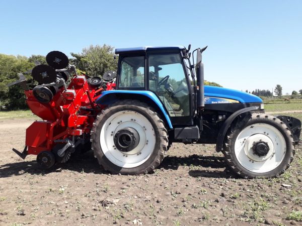 Desmalezador 9 cuerpos con sistema de paralelogramo deformable