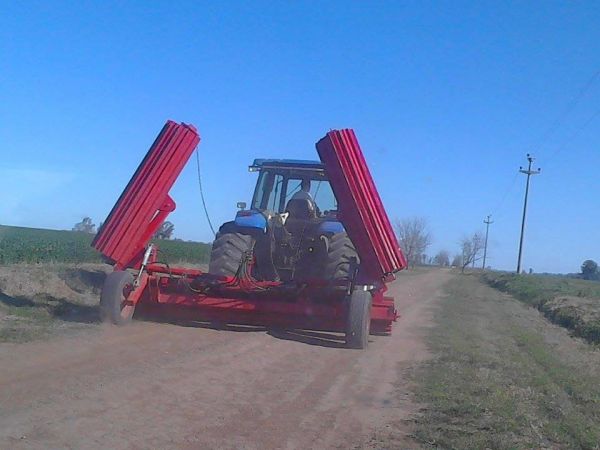 Rolador cultivos de cobertura / cultivos de servicio 8.00 m - Cuchillas planas